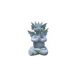 Statue de dragon de m�ditation en r�sine pour le jardin figurine pour la maison d�coration, c