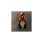 Statues de gnome en r�sine pour d�coration de jardin avec lumi�re solaire led, type 3