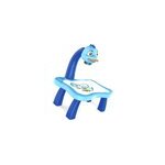 Table de projection de dessin  led pour enfants - jouet de peinture  tracer et dessiner, bleu