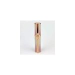 Tondeuse  sourcils lectrique 2 en 1, rechargeable, pilateur de poils faciaux, or