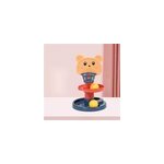 Tour de balle roulante rotative pour b�b� jouets educatifs rotatifs, 2 couches + 2 balles