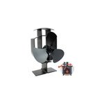 Ventilateur de poêle à 3 pales pour le chauffage au bois Ventilateur de poêle à 3 pales pour le chauffage au bois