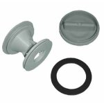 00053761. capot de pompe filtre a peluches siemens