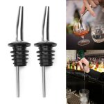 1 / 3pcs en acier inoxydable bouchon pour bouteille de vin verseur d'huile d'olive distributeur bouteille ...