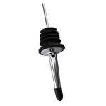 1 / 3pcs en acier inoxydable whisky liqueur bouteille d'huile bouchon verseur bec bouchon bouche distributeur ...