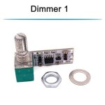 1 dimmer mini variateur led, barre de lumi�re a tension constante, microscope, lumi�re de remplissage ...