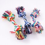 1 pc. 15 / 18 / 20 / 25cm coton corde animaux jouet chien coton noeud jouet a mâcher durable tressé os ... 1 pc. 15 / 18 / 20 / 25cm coton corde animaux jouet chien coton noeud jouet a mâcher durable tressé os ...