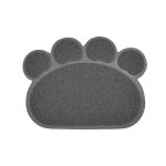 1 pc 45 * 60 cm taille patte impression tapis pour animaux de compagnie pvc chat liti�re tapis imperm�able ...