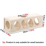 1 pc en bois hamster tunnel evasion jouet labyrinthe cachette tube jouets a mâcher dents meulage jouets ... 1 pc en bois hamster tunnel evasion jouet labyrinthe cachette tube jouets a mâcher dents meulage jouets ...