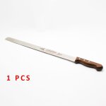 1 pcs - erzurum couteau a doner kebab, en acier inoxydable, long tranchant pour viande, shawarma gyro ...