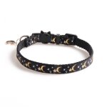 1 pi�ces(noir) ensemble collier , r�glables bandana pour les promenades en plein air pour chats et chiots ...
