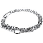 1 pièces collier pour chien etrangleur réglable chaine education pour chien en métal pour animaux domestiques ... 1 pièces collier pour chien etrangleur réglable chaine education pour chien en métal pour animaux domestiques ...