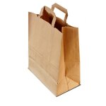 1 sac cabas kraf brun 26 x 14 x 32 cm