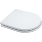 1 x abattant de wc en bois blanc savini esedra