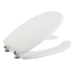 1 x abattant de wc pour personnes handicapees 41 / 46 x 38 cm