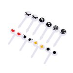 10 / 20 / 30 / 50pcs plastique fruits cure - dents belle oeil bande dessine fourchettes bento vaisselle ...
