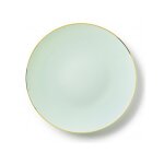 10 assiettes 26cm classic collection vert or
