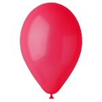 10 ballons latex bio 33cm rouge fonce