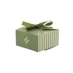 10 boites carton jardin francaise 7x3. 5x7cm olive