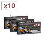 10 cahiers de 33 filtres en carton perfor�s ciao