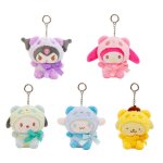 10 cm anime kawaii kuromi melody cinnamoroll pc chien cos panda srie mignon doux pendentif en peluche ...