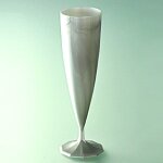 10 fltes a champagne rutilisables 13. 5cl argent