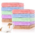 10 guinea pig blankets hamster cage liners in fleece accessory soft blanket for small pets sleeping bedding ...