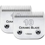 10 lames de rechange pour tondeuse de toilettage pour chien compatible avec les tondeuses andis, lames ...