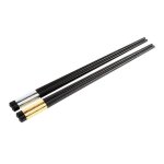 10 paires de baguettes en alliage antidérapantes de style chinois 10 paires de baguettes en alliage antidérapantes de style chinois