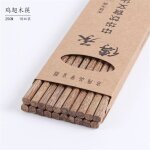10 paires de baguettes en bois de bambou r�utilisables, baguettes alimentaires chinoises et japonaises ...