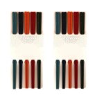 10 paires de baguettes réutilisables, lavables au lave - vaisselle, antidérapantes 10 paires de baguettes réutilisables, lavables au lave - vaisselle, antidérapantes