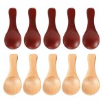 10 petites cuillères en bois mini assaisonnement sucre assaisonnement sel miel cuillère a café café thé ... 10 petites cuillères en bois mini assaisonnement sucre assaisonnement sel miel cuillère a café café thé ...