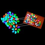 10 pi�ces pierres de galets artificiels brillent dans le noir pav�s lumineux jardin aquarium d�coration ...