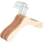 10 pices mini cintre cintres pour animaux de compagnie 22cm vtements en bois cintres petits cintres ...
