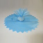 10 ronds de tulle voile - ciel 10 ronds de tulle voile - ciel