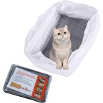 10 sac pour bac a litiere pour chat, chat sac de liti�re de toilette, doublures de bo�te a liti�re pour ...
