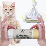10 sacs de liti�re pour chat xl r�sistantes aux griffes pour bo�tes de toilette grandes et moyennes pochettes ...