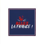 10 serviettes papier cocorico france 33cm