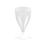 10 verre a pied eau / vin easy 20cl blanc