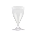 10 verres vin eau reutilisables 20cl transparent