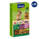 10 x 3 friandises pour lapin nain - assortiment raisins noix, l�gumes betterave et fruits des bois baies ...