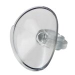 10 x support de tuyau d'air pour aquarium, ventouses en plastique transparent