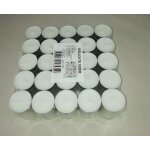 100 bougies chauffe plats dur�e 4 heures petites candles blanches gros lot sac
