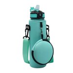 1000ml - vert - etui de bouteille de sport avec sangle réglable, carafe a eau isolée, porte - bouteille ... 1000ml - vert - etui de bouteille de sport avec sangle réglable, carafe a eau isolée, porte - bouteille ...