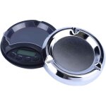 100g balance de poche bijoux de style cendrier pesant avec ecran d'affichage a cristaux liquides gemmes ...