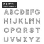 Vente en 10mm strass diapositive lettre charmes pour bijoux excutif femmes bracelet alphabet a - z collier ...