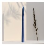 12 bougies flambeaux 8h bleu intemporel - taille unique