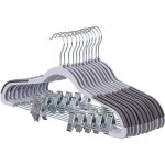 12 cintres antid�rapants pince