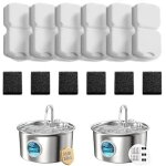 12 fontaine a eau chat filtre: fontaine a eau pour chat inox filtre - fontaine a eau filtre - filtrer ...