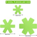 12 pcs protection de casserole antid�rapantes prot�ge po�les et s�parateur de casseroles protections ...